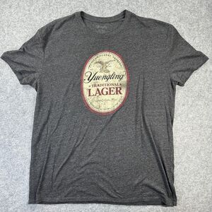 Yuengling Shirt Mens XL Gray Traditional Lager Beer Graphic Tee T-Shirt